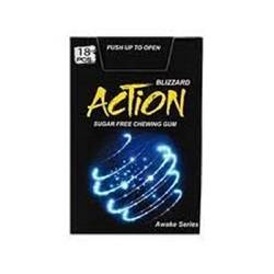 اکشن آدامس بیداری با طعم اکالیپتوس خنک (18عددی)